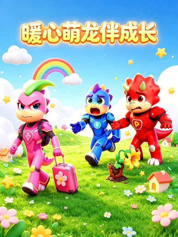暖心萌龙伴成长